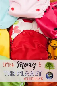 saving money cloth diapers
