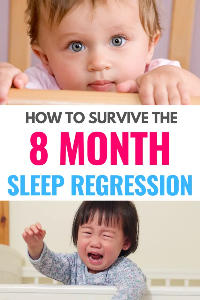 how to survive the 8 month sleep regression