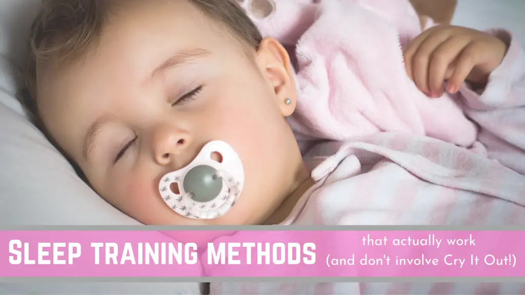 sleep training methods