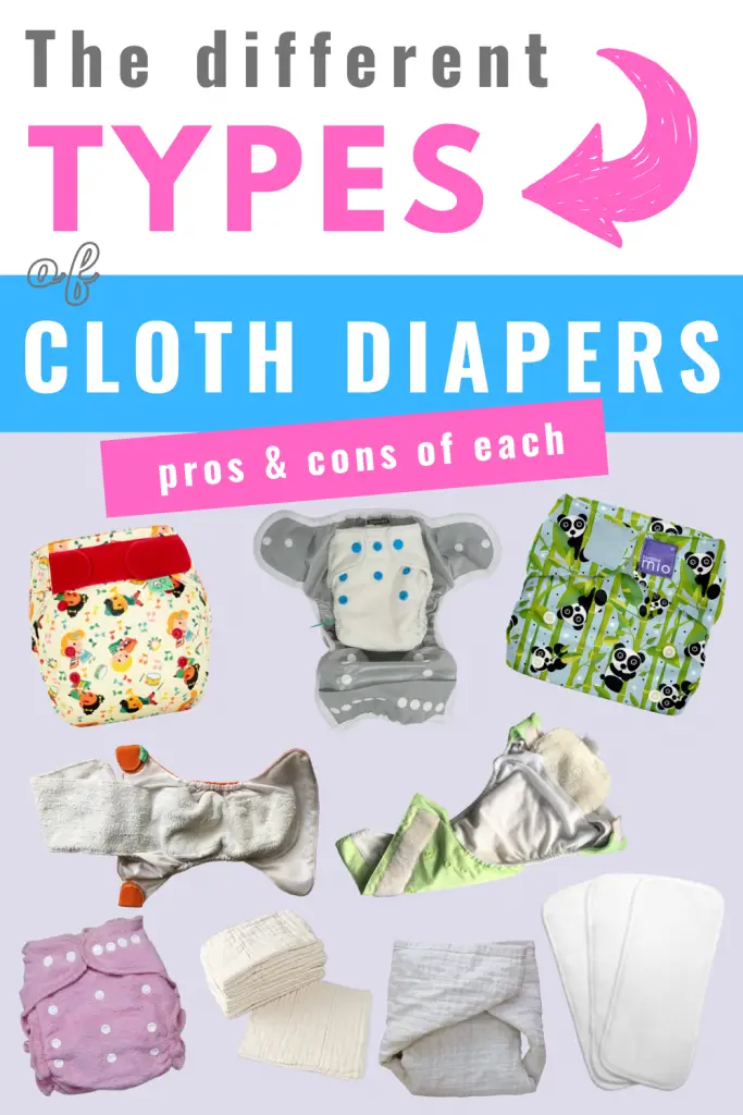 the different types of cloth diapers