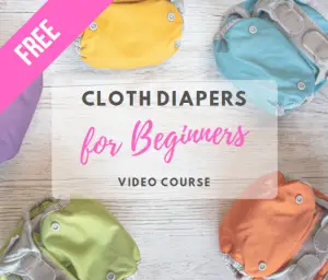 cloth diapers for beginners video course