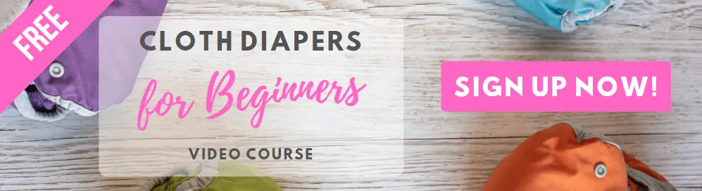 cloth diapers free course for beginners