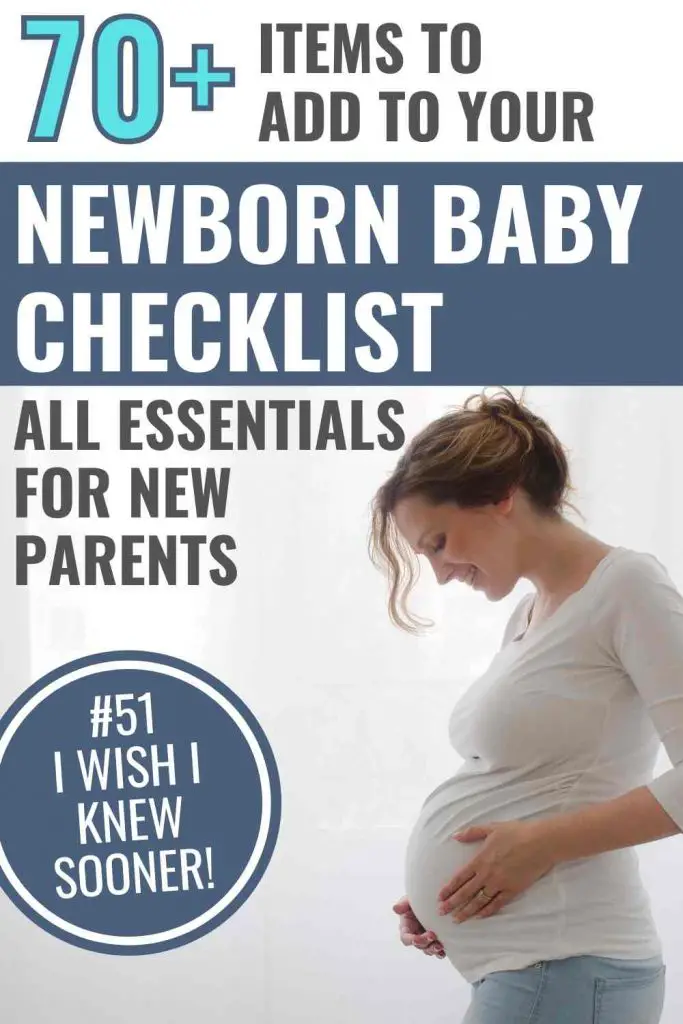 newborn baby checklist