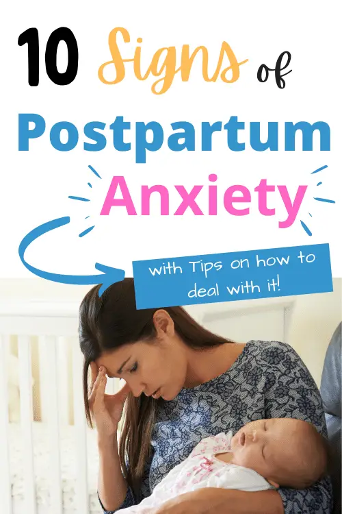 Signs of Postpartum Anxiety and Tips on How to Deal with it