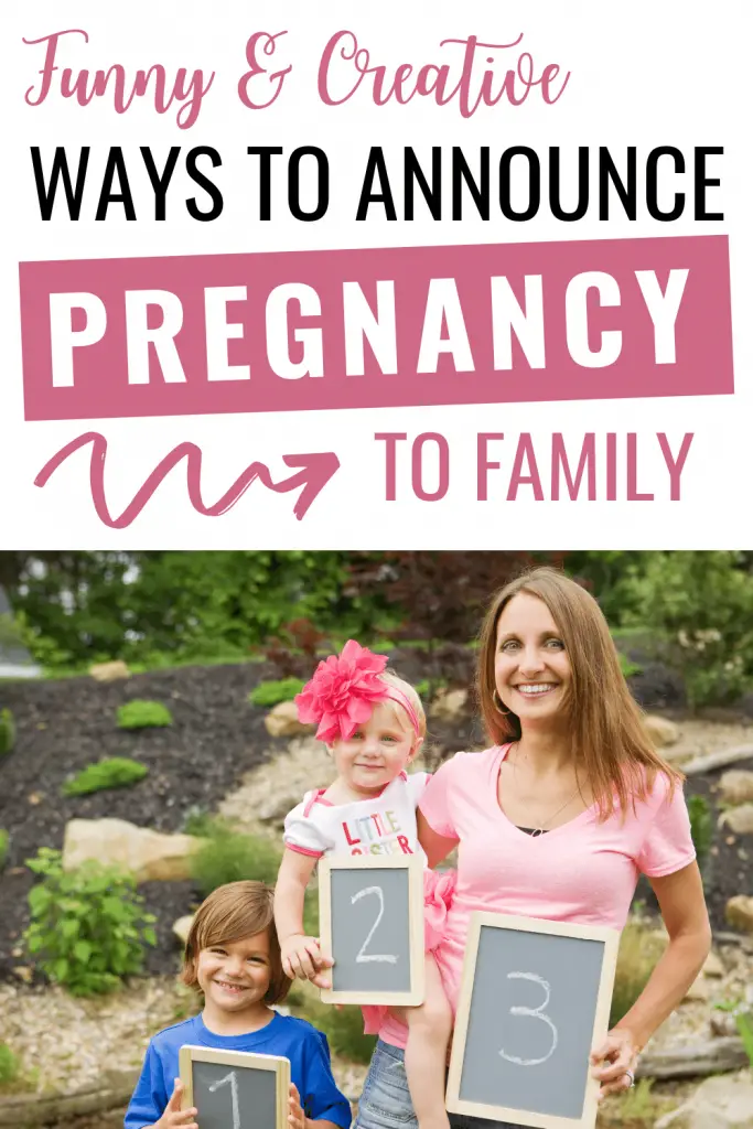 funny and creative ways to announce pregnancy to family