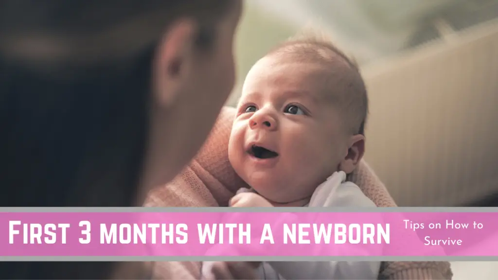 How to Survive the First 3 Months with a Newborn - Conquering Motherhood