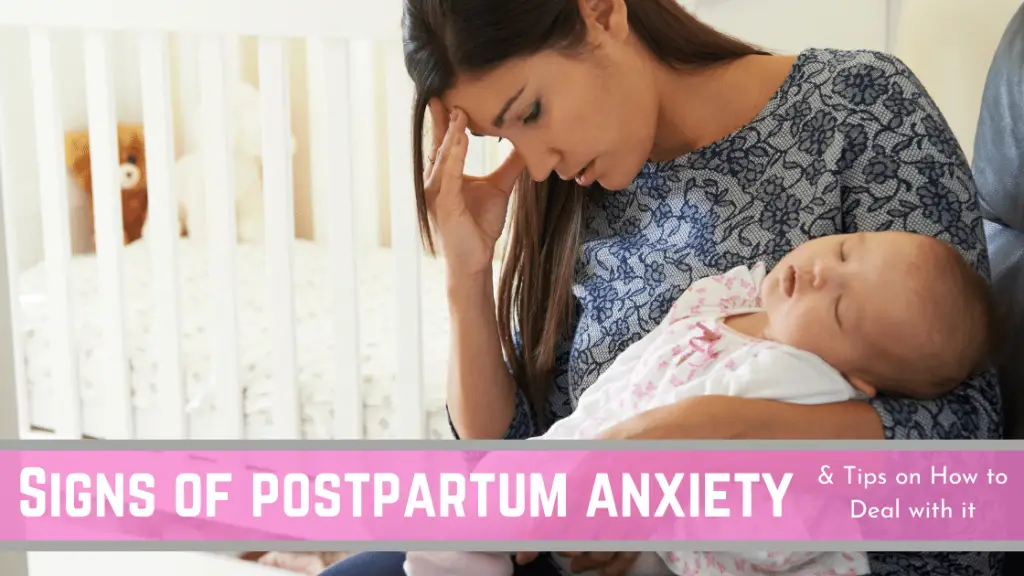 signs of postpartum anxiety