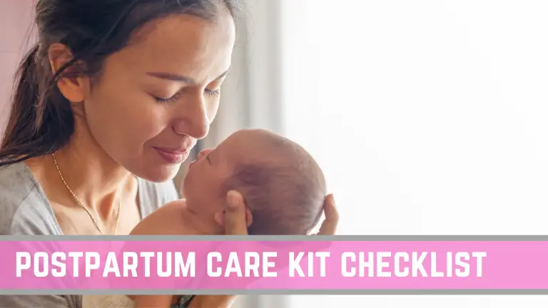 Postpartum Care Kit Checklist (with All Essentials!) - Conquering ...