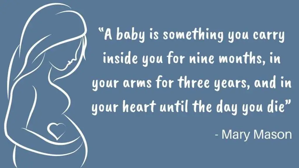 Cute pregnancy quote