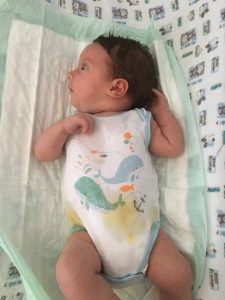 baby diaper blowout