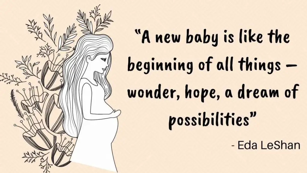 Inspirational pregnancy quote