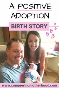 A positive adoption birth story