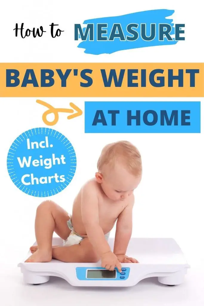 How to measure baby's weight at home