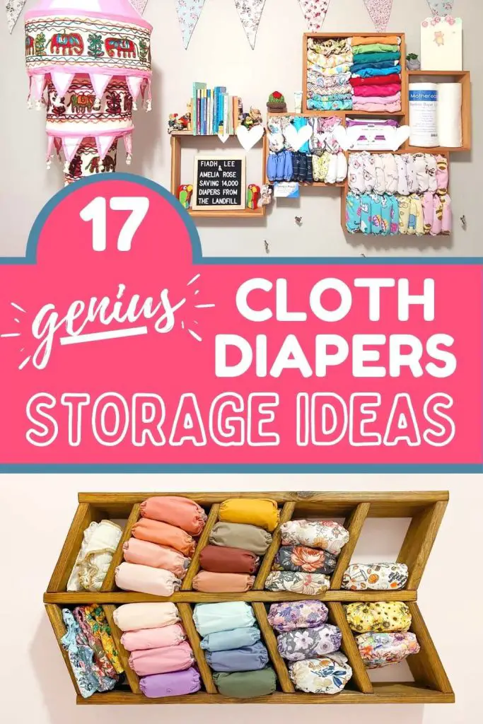 17 genius cloth diapers storage ideas