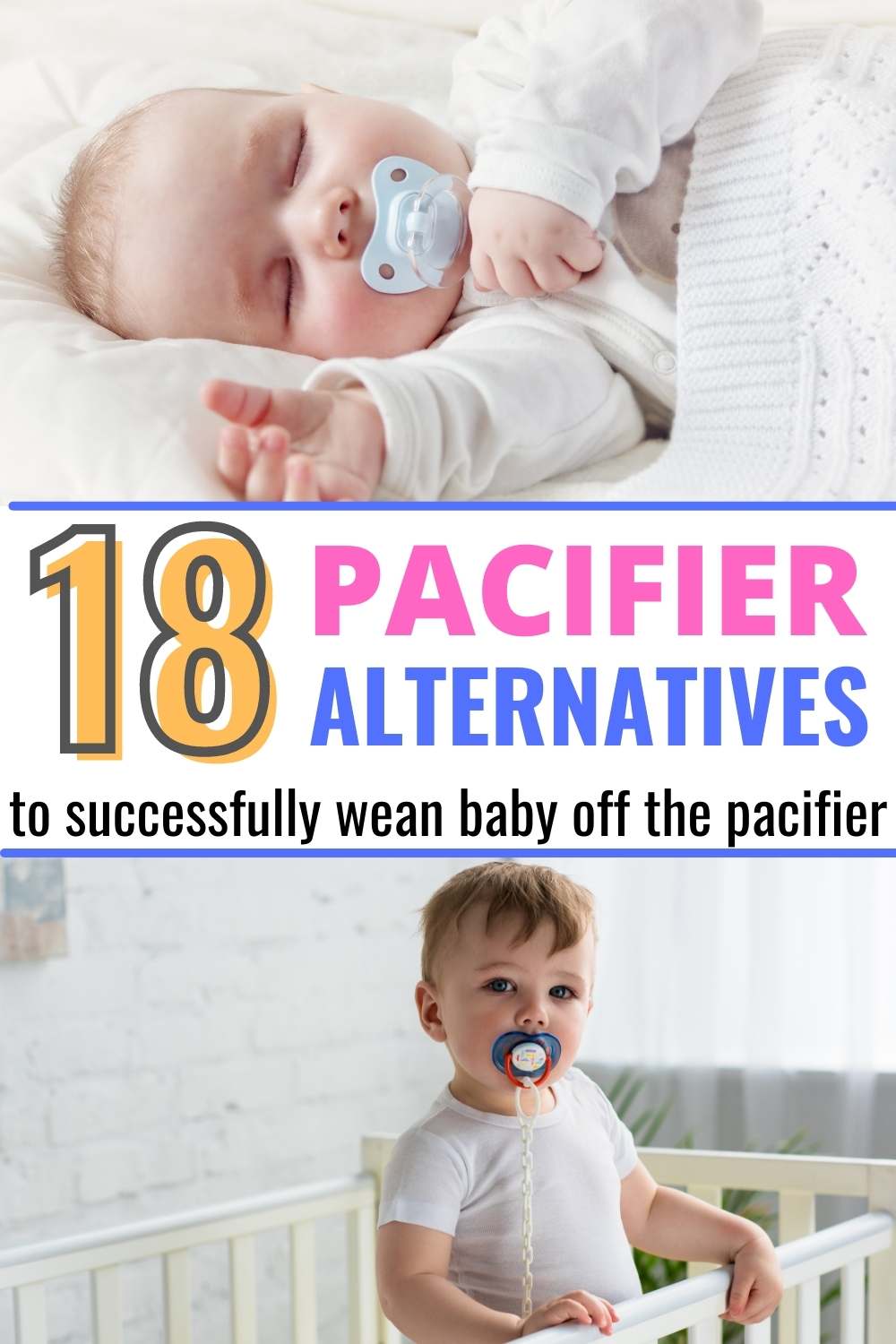 18 Pacifier Alternatives (for Babies & Toddlers!) Conquering Motherhood