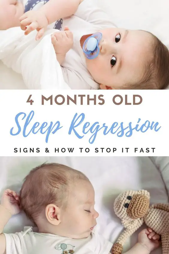 4 months old sleep regression: signs and how to stop it fast