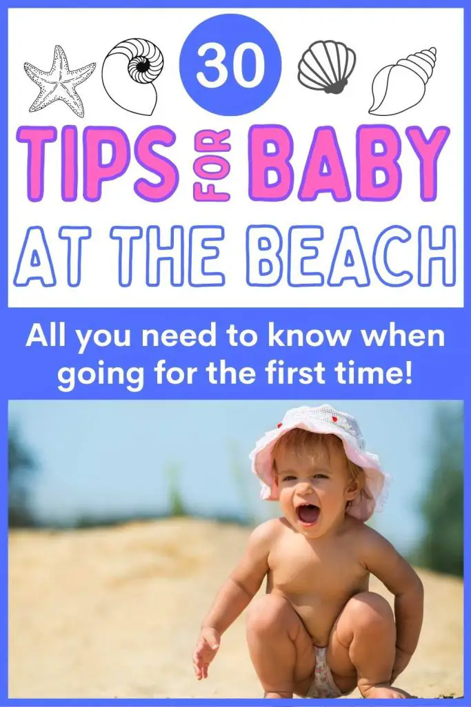 Tips for baby at the beach