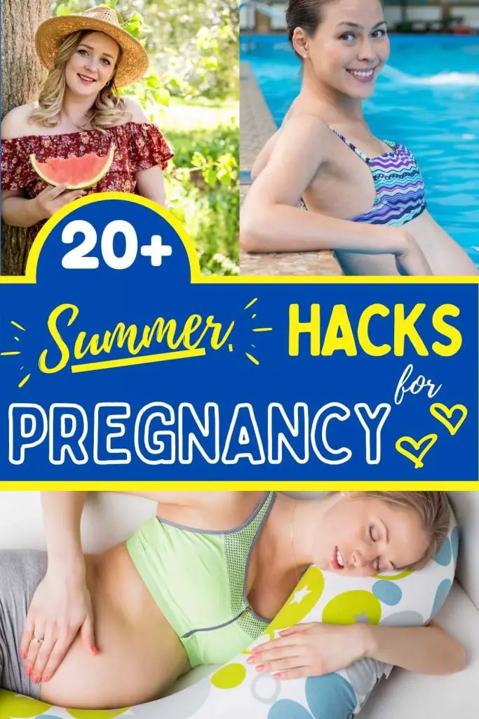 pregnancy summer hacks