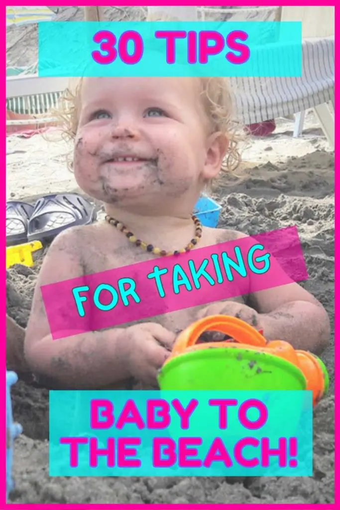 Tips for taking baby to the beach