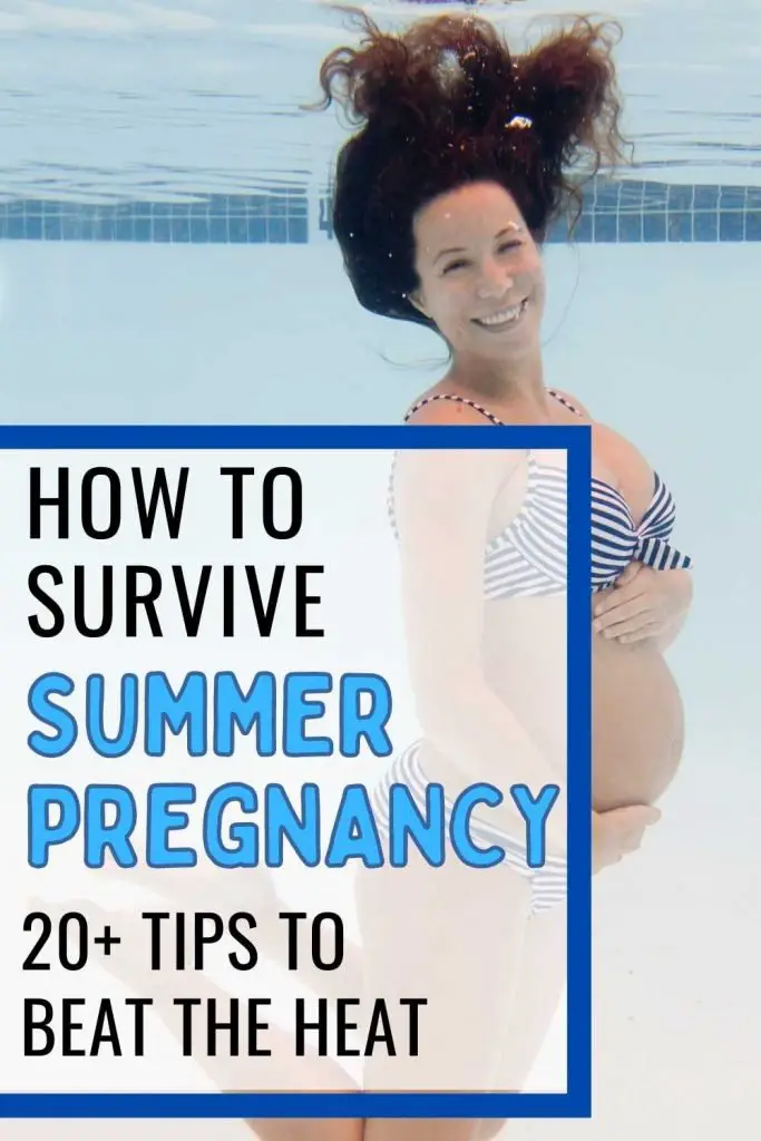 tips on how to survive summer pregnancy