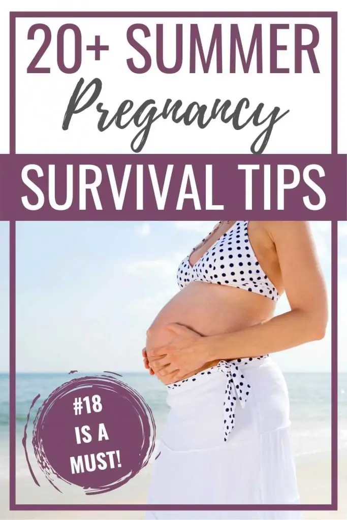 summer pregnancy survival tips