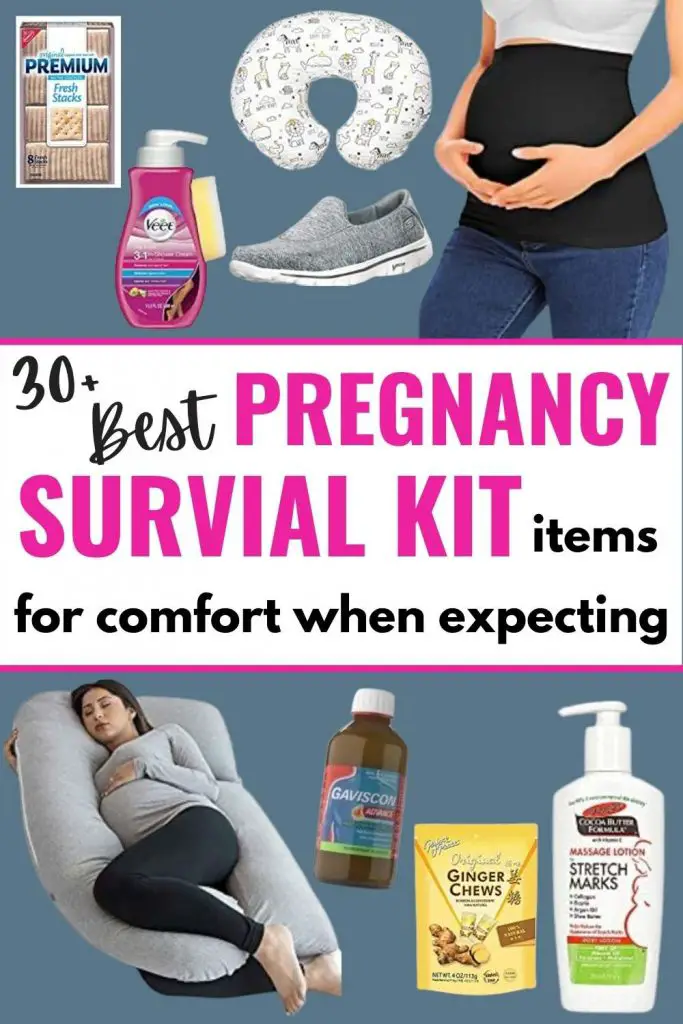 best pregnancy survival kit items
