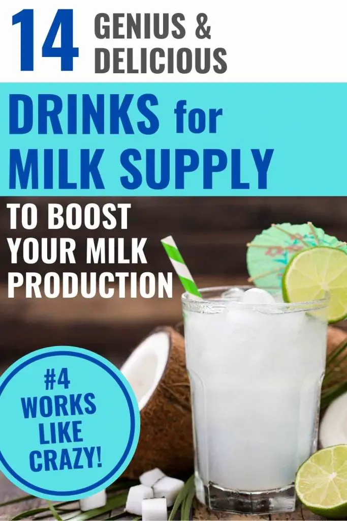 14 drinks that increase milk supply