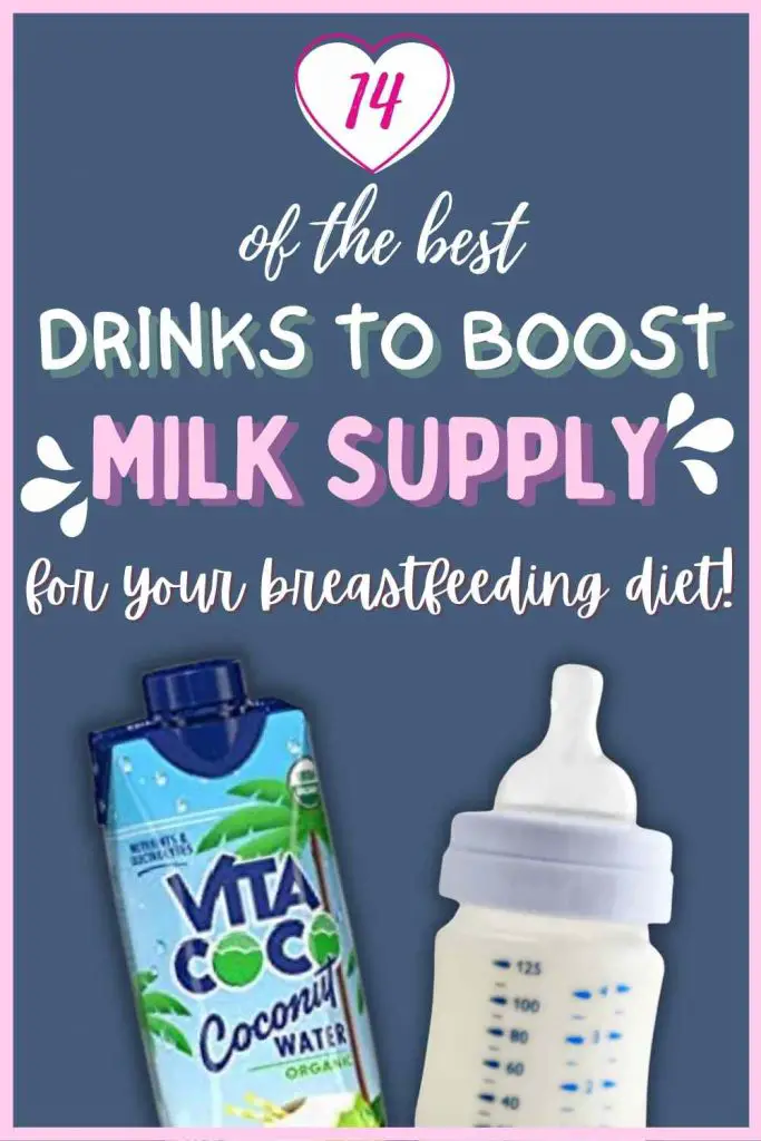 Best drinks to boost milk supply