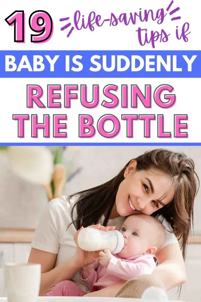 baby suddenly refusing bottle