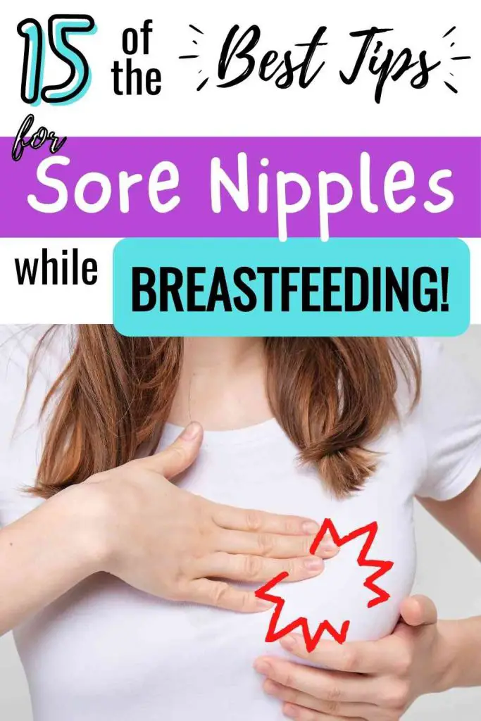 best tips for sore nipples while breastfeeding