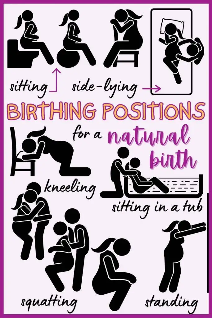 birthing positions for a natural birth