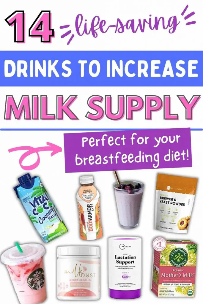 drinks to increase milk supply
