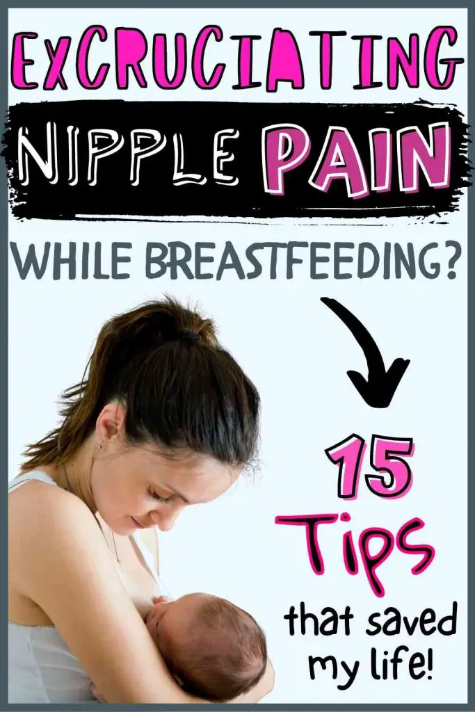 excruciating nipple pain while breastfeeding