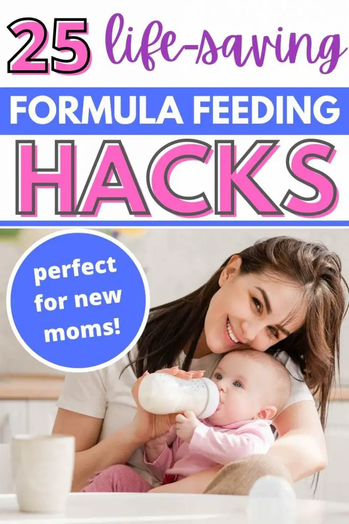 bottle and formula feeding hacks
