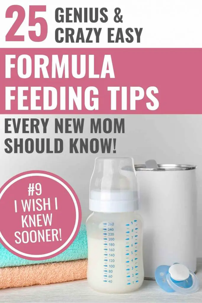 formula and bottle feeding tips