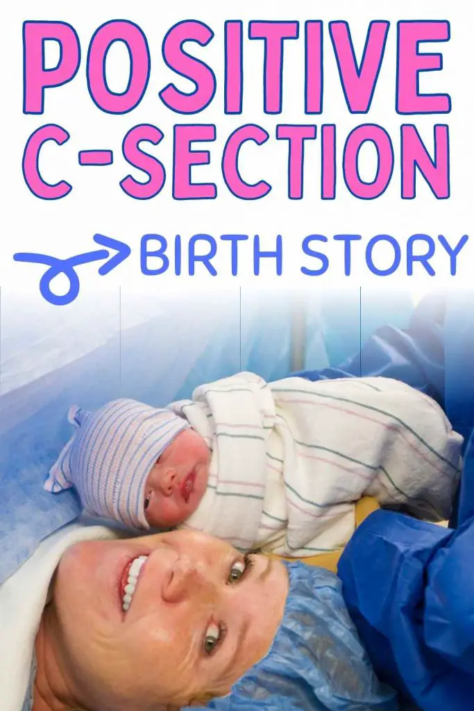 positive c-section birth story