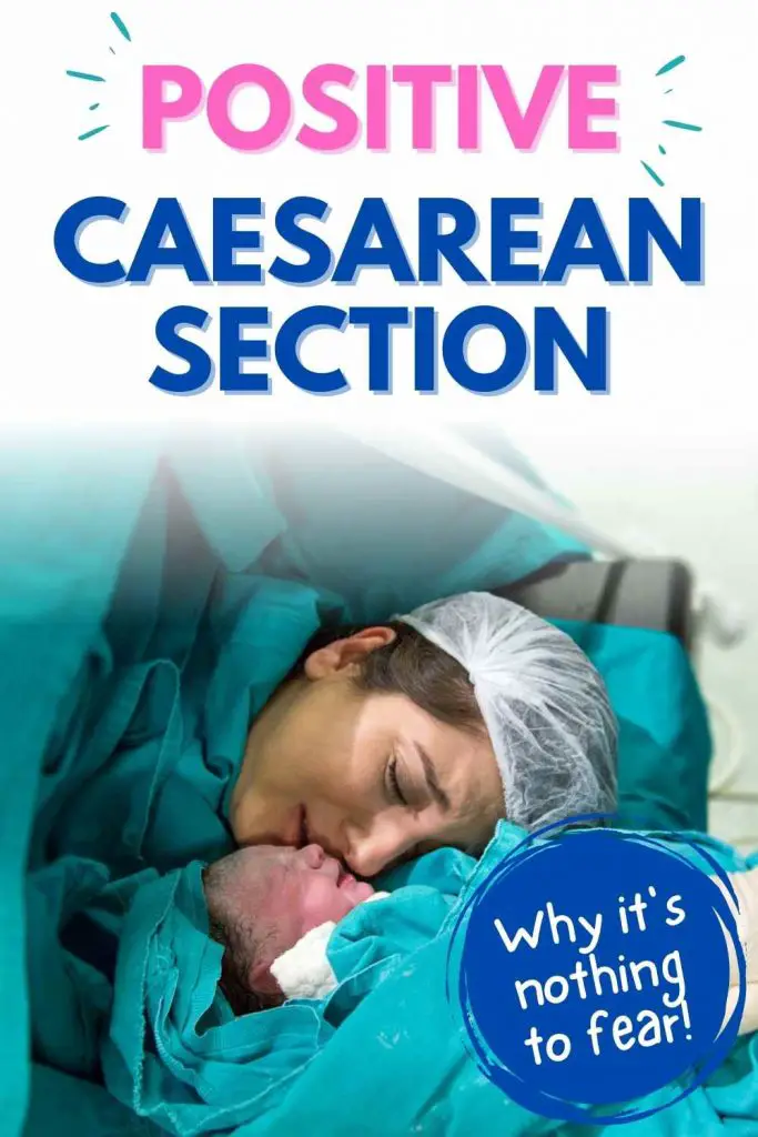 positive caesarian section