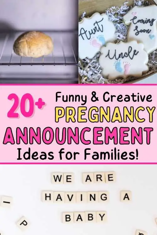 Funny ways to announce pregnancy to family