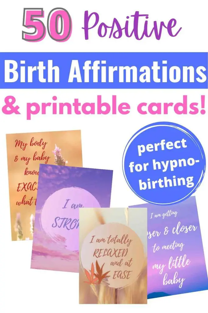 positive birth affirmations