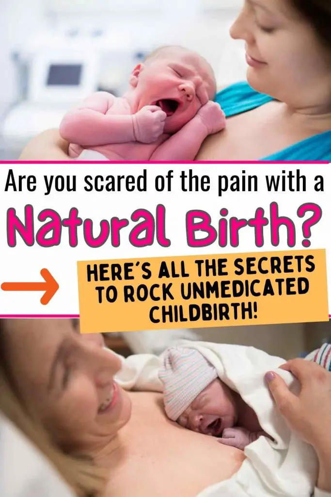 The secrets to having an unmedicated childbirth