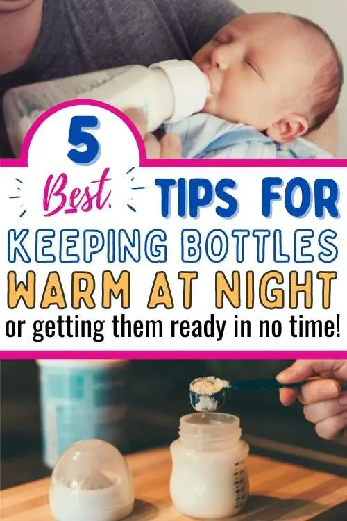 how to keep baby bottle warm at night