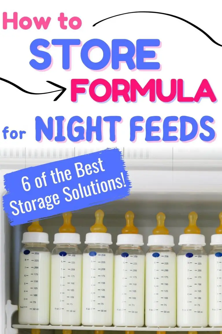 How to Store Formula Milk for Night Feeds (6 Solutions to Fit your