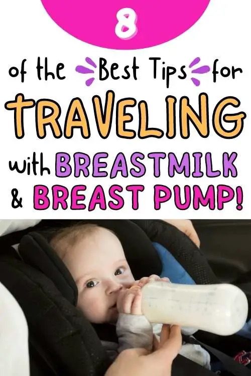 Tips for traveling with breastmilk or breast pump