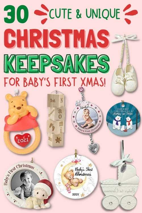 baby's first christmas keepsake ornaments