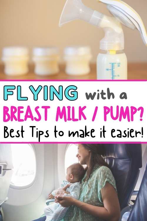 flying with breastmilk or breast pump