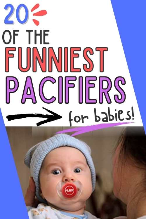 funny pacifiers for babies