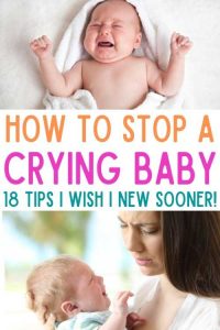 18 Tips On How To Soothe A Crying Baby - Conquering Motherhood