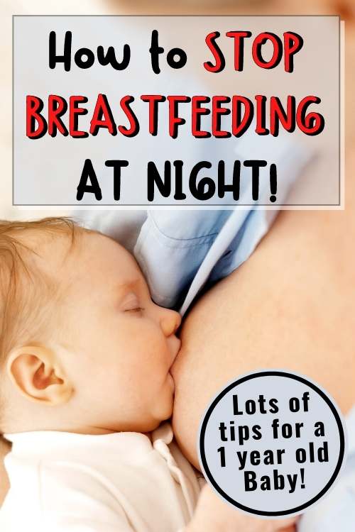 how to stop breastfeeding at night