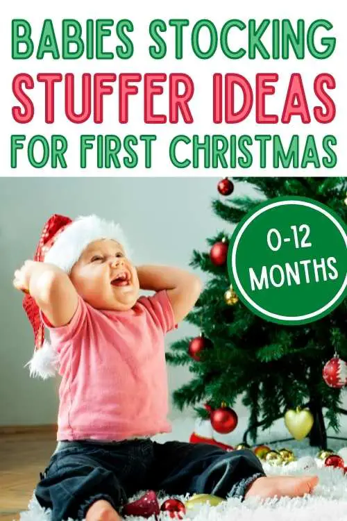 stocking stuffer ideas for baby's first Christmas