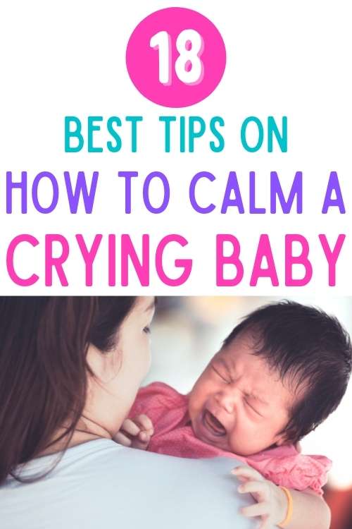 tips to calm a crying baby